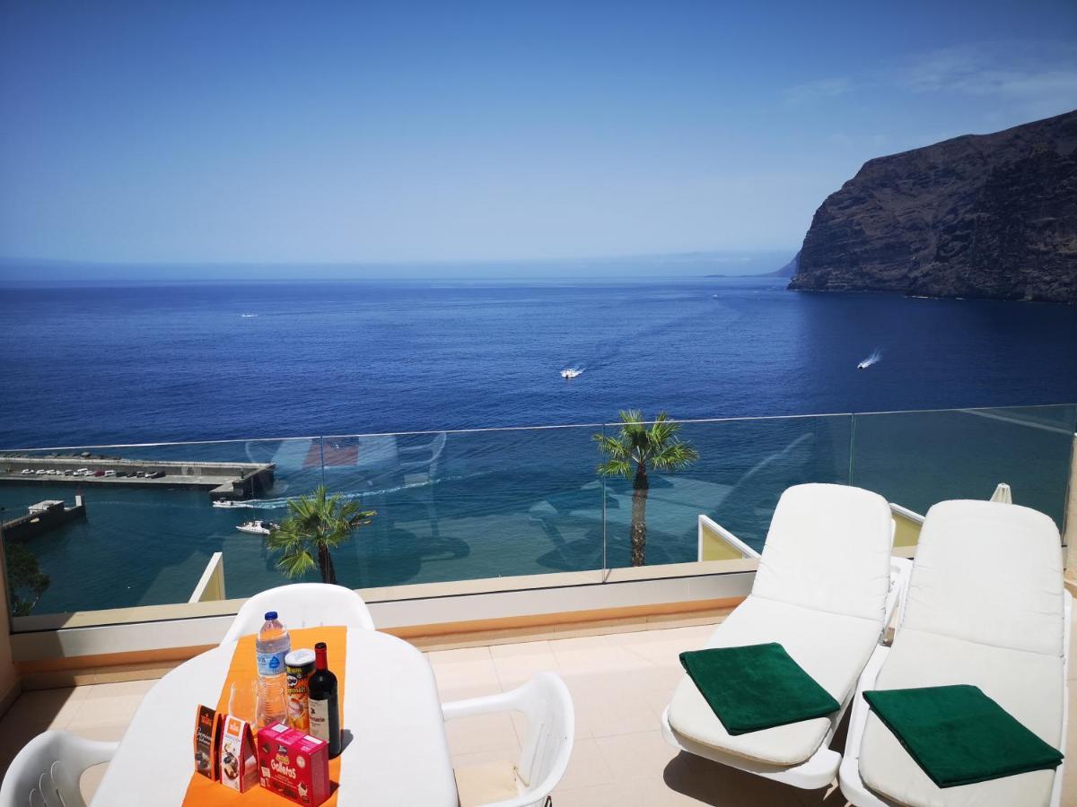 Magical Apt. With Sea View & Cliff Acantilado de los Gigantes ภายนอก รูปภาพ