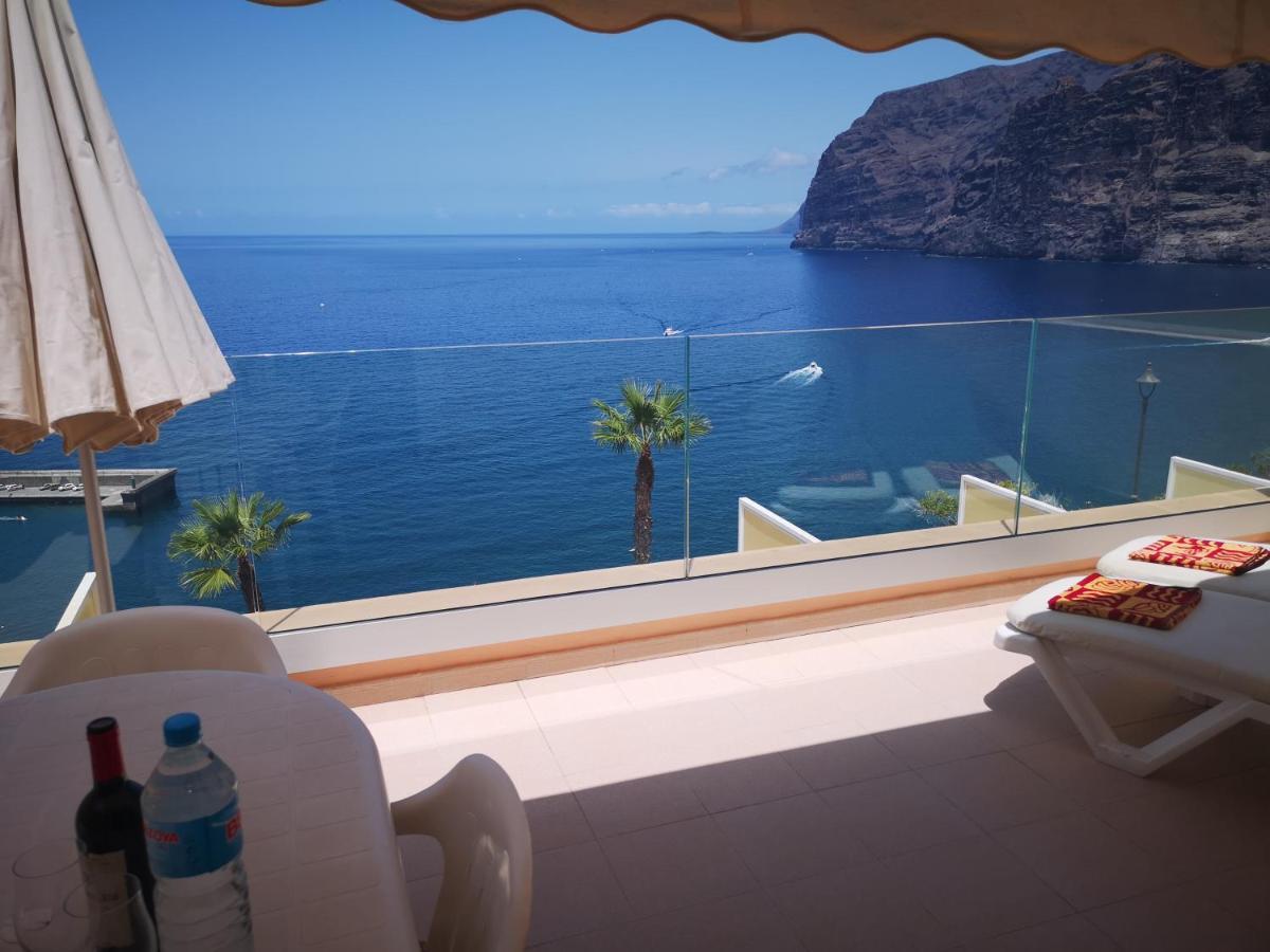 Magical Apt. With Sea View & Cliff Acantilado de los Gigantes ภายนอก รูปภาพ