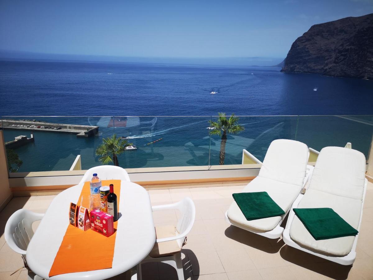 Magical Apt. With Sea View & Cliff Acantilado de los Gigantes ภายนอก รูปภาพ