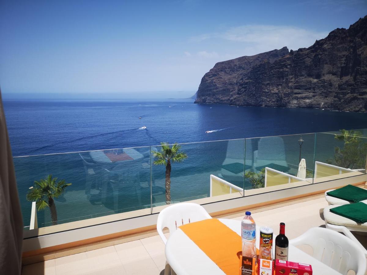 Magical Apt. With Sea View & Cliff Acantilado de los Gigantes ภายนอก รูปภาพ