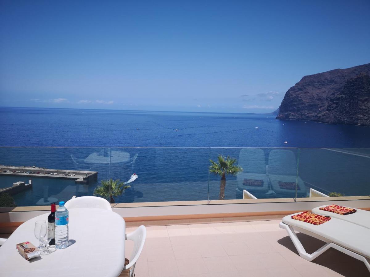 Magical Apt. With Sea View & Cliff Acantilado de los Gigantes ภายนอก รูปภาพ