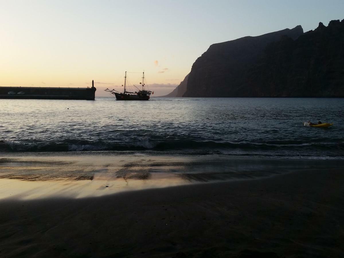Magical Apt. With Sea View & Cliff Acantilado de los Gigantes ภายนอก รูปภาพ