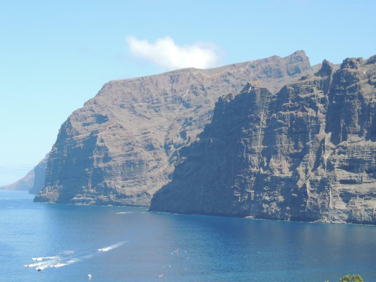 Magical Apt. With Sea View & Cliff Acantilado de los Gigantes ภายนอก รูปภาพ